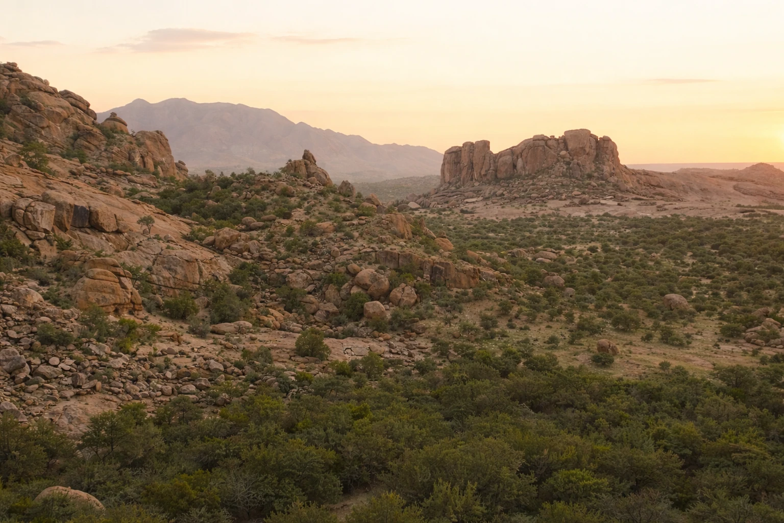 Tour photograph from the Phillips Cave visit in the Erongo Mountains