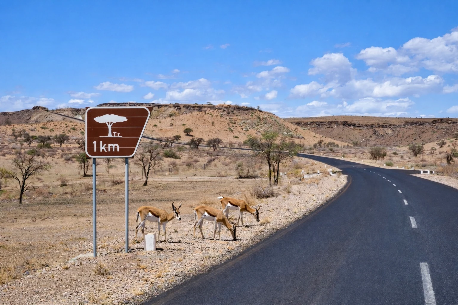 Tour photograph from the Windhoek–Okahandja journey, Namibia