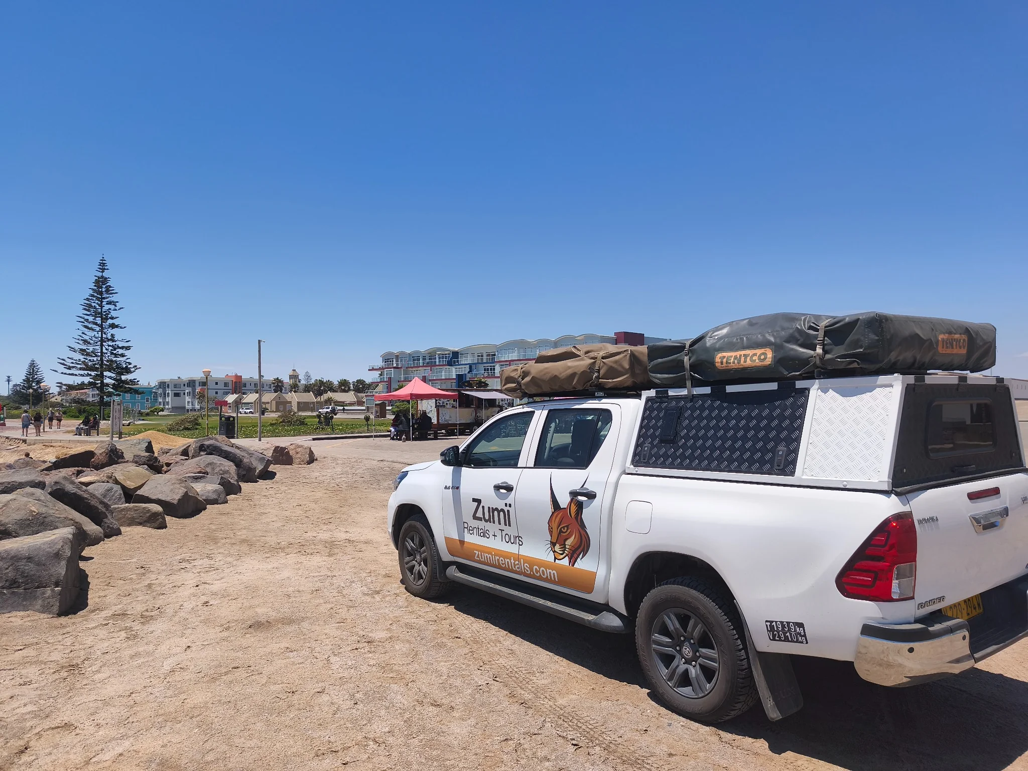 Toyota Hilux Camping a Swakopmund