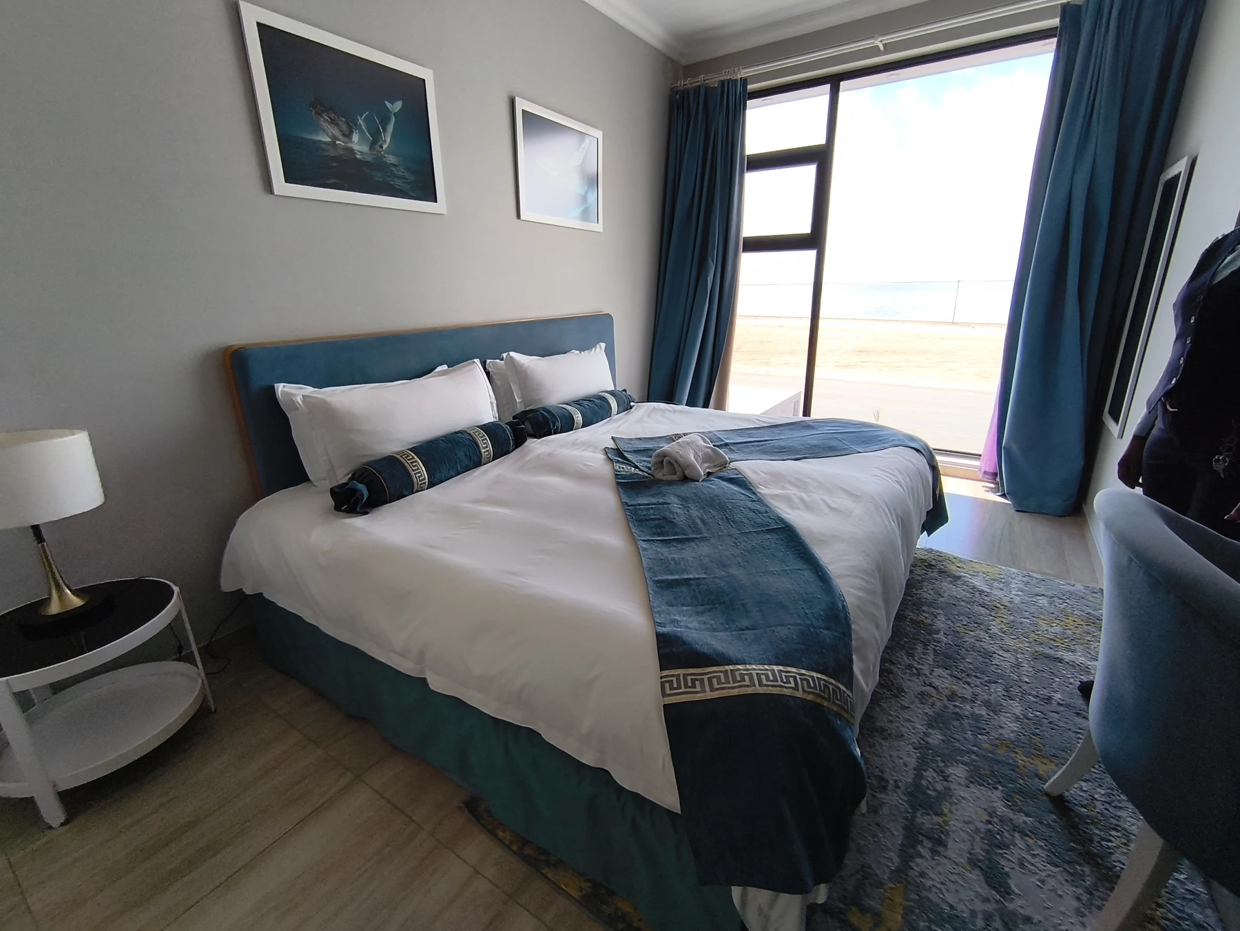 Bedroom at Blue Whale Boutique Hotel