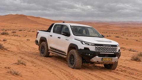 2027 Toyota Hilux rental vehicle in Namibia