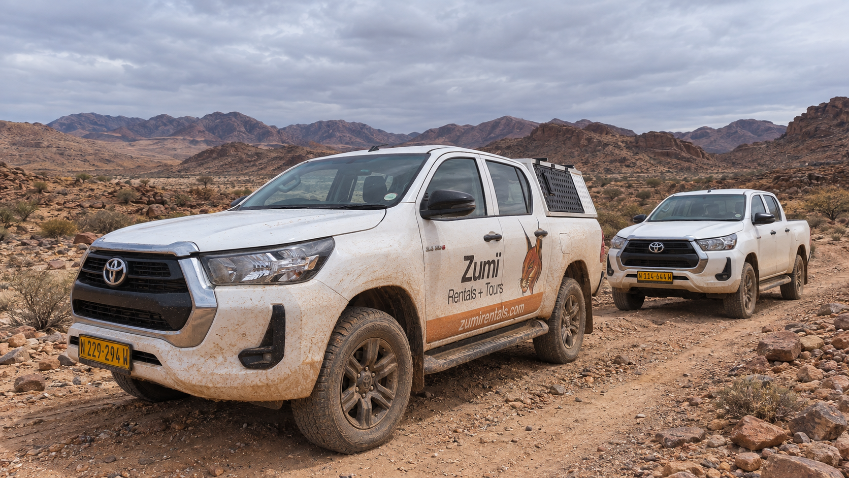 Toyota Hilux Standard 4x4 rental in Namibia