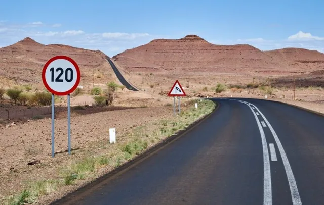 Namibian road