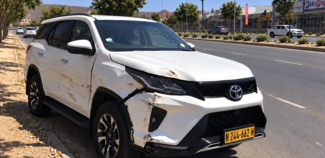 Another vehicle hits you at an intersection